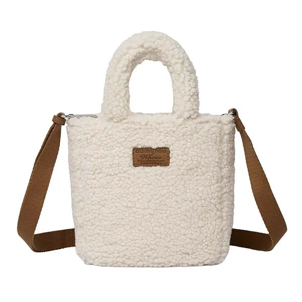 Túi Tote WHOAU Hand Washing Recommended Màu Trắng - Túi xách - Vua Hàng Hiệu