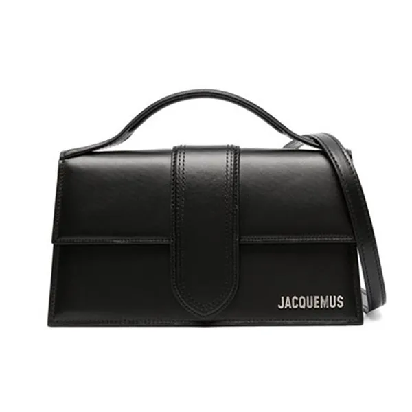 Túi Xách Nữ Jacquemus Le Grand Bambino Bag 213BA0073000990 Màu Đen - Túi xách - Vua Hàng Hiệu