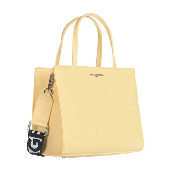 Túi Tote Nữ Karl Lagerfeld Maybelle Top Handlle LH1DR8BJ Màu Vàng Chanh