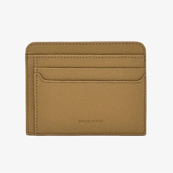 Ví Đựng Thẻ Pedro Leather Card Holder - Mustard 26500026 Màu Nâu - Túi xách - Vua Hàng Hiệu