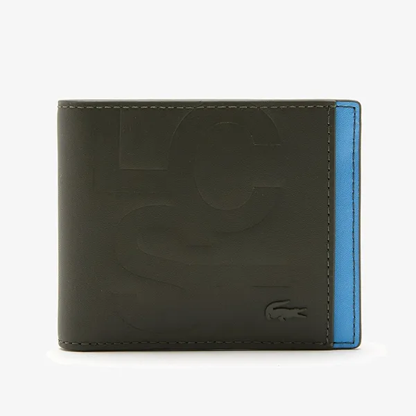 Ví Nam Lacoste Men's Wallet NH4006F Màu Xanh Đen