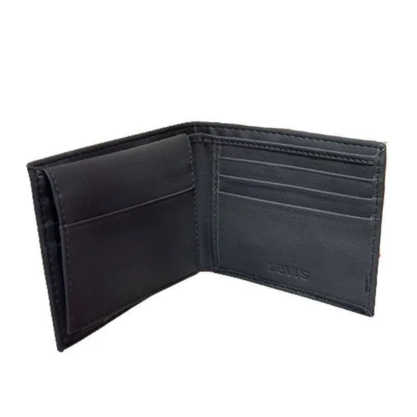 Ví Nam Levis Logo Vàng Đồng 31LP220046 Màu Đen - Túi xách - Vua Hàng Hiệu