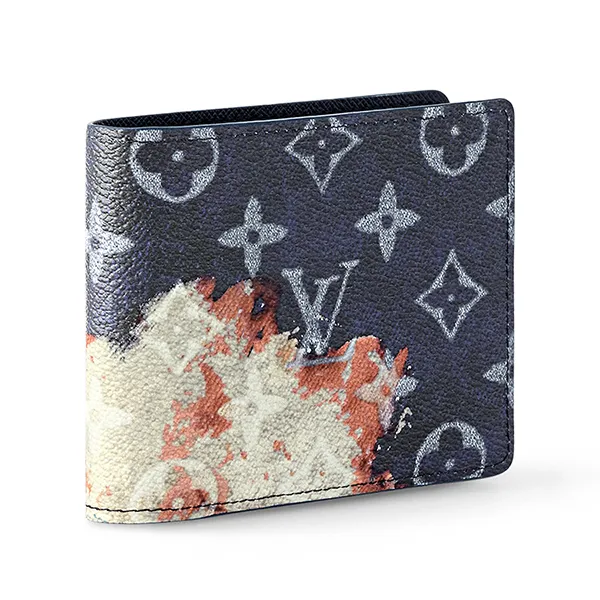 Ví Nam Louis Vuitton LV Leather Multiple Monogram Other M82827 Màu Xanh - Túi xách - Vua Hàng Hiệu