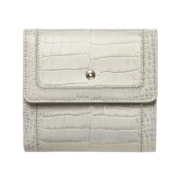 Ví Nữ Montblanc Boheme Leather Wallet 109609 Màu Xám - Túi xách - Vua Hàng Hiệu