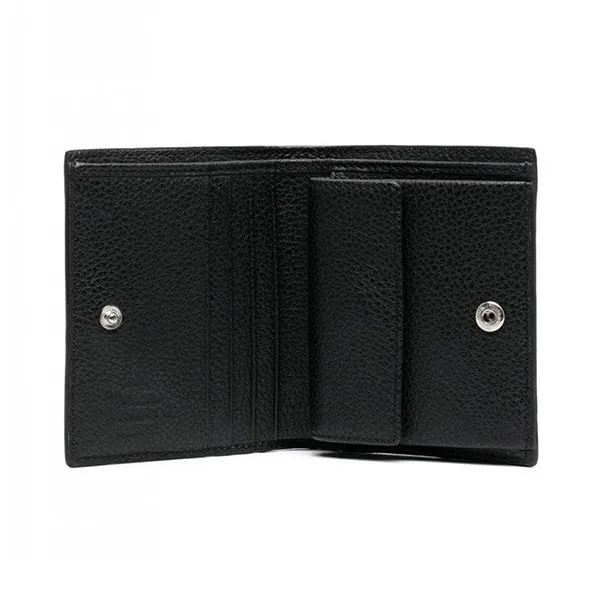 Ví Nữ Vivienne Westwood Grain Leather Woman Billfold Màu Đen - Túi xách - Vua Hàng Hiệu