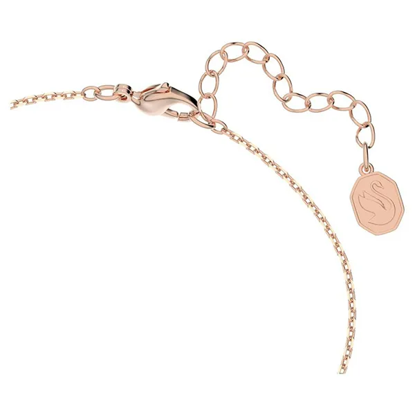 Vòng Đeo Tay Nữ Swarovski Dellium Bracelet Circle, Bamboo, White, Rose Gold-Tone Plated 5645376 Màu Vàng Hồng