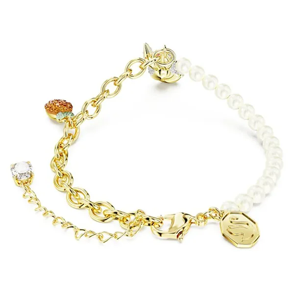 Vòng Đeo Tay Nữ Swarovski Rabbit And Carrot, Multicolored, Gold-Tone Plated 5647974 Phối Màu - Trang sức - Vua Hàng Hiệu