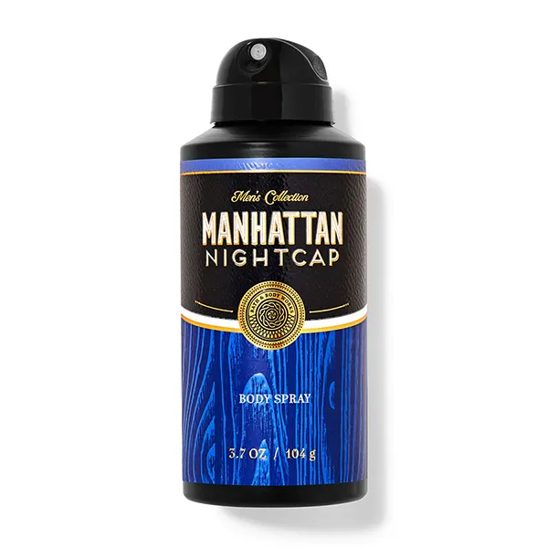 Xịt Khử Mùi Nam Toàn Thân Bath & Body Works Manhattan Nightcap Body Spray 104g