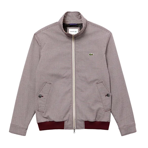 Áo Bomber Nam Lacoste Men's Houndstooth Zip Bomber Jacket BH8434-51 Màu Phối Màu Size 50 - Thời trang - Vua Hàng Hiệu