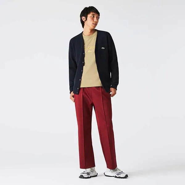 Áo Cardigan Nam Lacoste Men's Golf Màu Xanh Navy Size 3 - Thời trang - Vua Hàng Hiệu