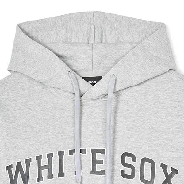 Áo Hoodie MLB Overfit của Varsity Chicago White Sox 3AHDV0141-44MGS Màu Xám