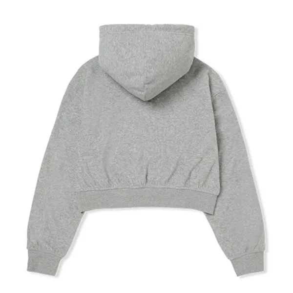 Áo Hoodie Nữ Nerdy Terry Crop Melange Gray Màu Xám - Thời trang - Vua Hàng Hiệu