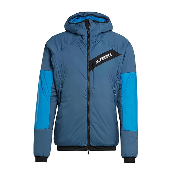 Áo Khoác Nam Adidas Terrex Techrock Stretch Primaloft Hooded Jacket HE2290 Màu Xanh Navy Size M - Thời trang - Vua Hàng Hiệu