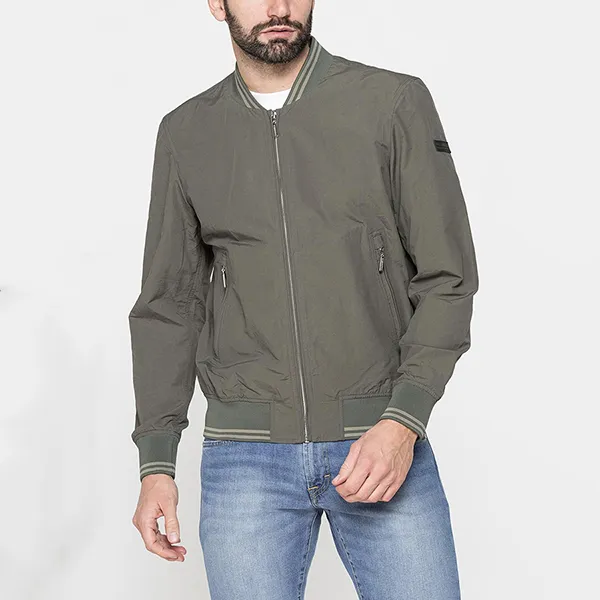 Áo Khoác Bomber Nam Carrera Jeans Classic 408N1462A_765 Màu Xanh Rêu Size M - Thời trang - Vua Hàng Hiệu