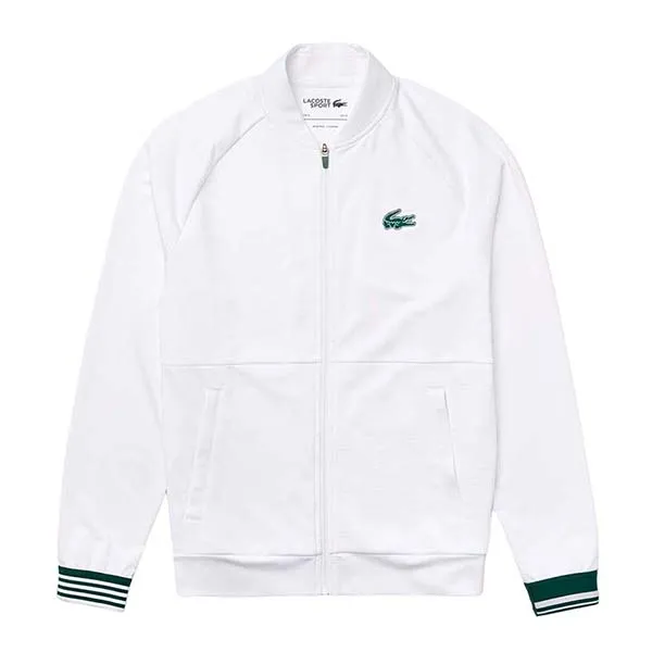 Áo Khoác Nam Lacoste Men's Sport Technical Zip Sweatshirt SH6974-00 Màu Trắng Size 5 - Thời trang - Vua Hàng Hiệu