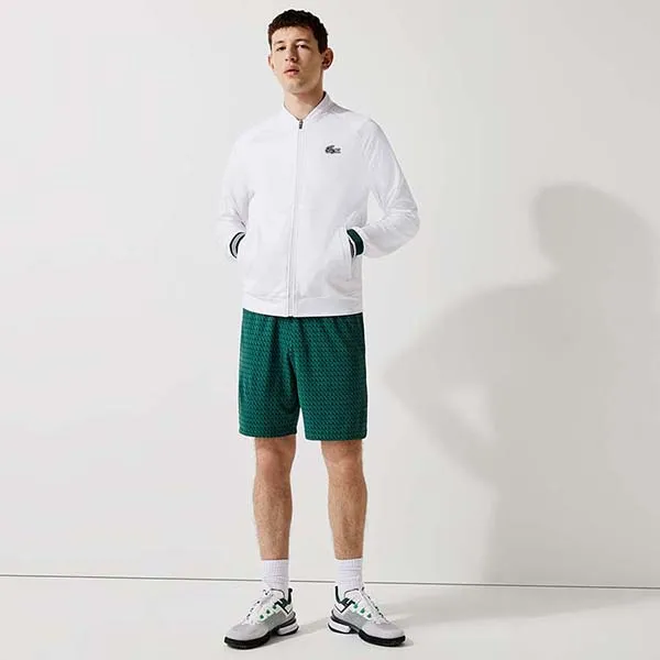 Áo Khoác Nam Lacoste Men's Sport Technical Zip Sweatshirt SH6974-00 Màu Trắng Size 5 - Thời trang - Vua Hàng Hiệu