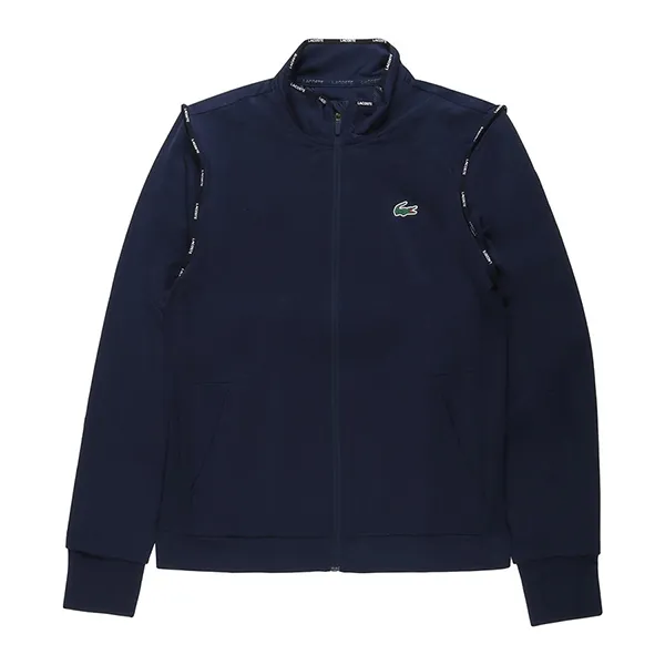 Áo Khoác Nam Lacoste Men's Sport Thermo-Regulating Zip Sweatshirt SH7017-00-R26 Màu Xanh Navy Size 2 - Thời trang - Vua Hàng Hiệu