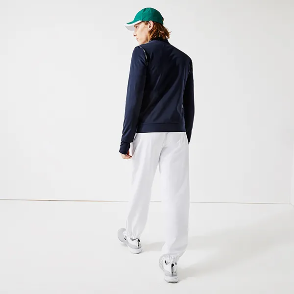 Áo Khoác Nam Lacoste Men's Sport Thermo-Regulating Zip Sweatshirt SH7017-00-R26 Màu Xanh Navy Size 2 - Thời trang - Vua Hàng Hiệu