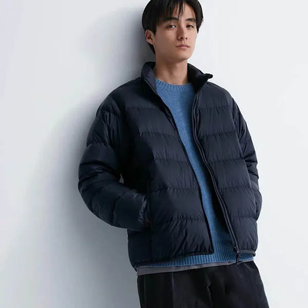 Áo Khoác Lông Vũ Nam Uniqlo Ultra Light Down Jacket 459619-69 Màu Xanh Navy Size S - Thời trang - Vua Hàng Hiệu