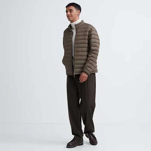 Áo Khoác Lông Vũ Nam Uniqlo Ultra Light Down Jacket Brown 463247-37 Màu Nâu Size XL - Thời trang - Vua Hàng Hiệu