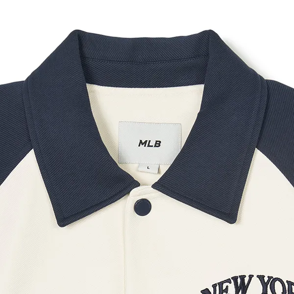 Áo Khoác MLB Jersey Naglan Varsity New York Yankees 3AJPV1641-50NYD Phối Màu Xanh Navy