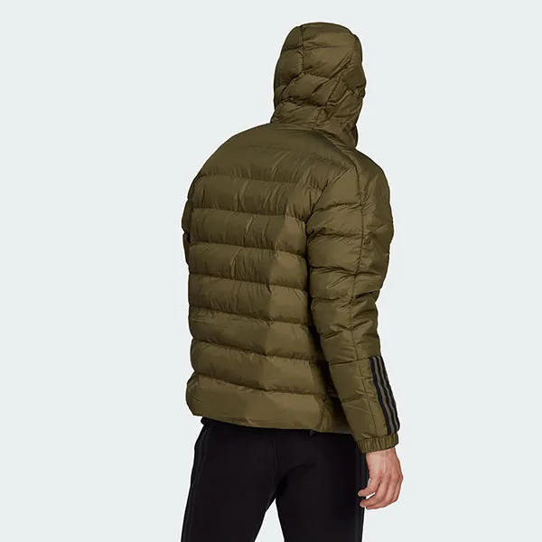 Áo Khoác Nam Adidas Itavic 3-Stripes Midweight Hooded Jacket GT1677 Màu Xanh Rêu Size XL - Thời trang - Vua Hàng Hiệu