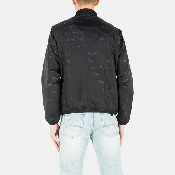 Áo Khoác Nam Armani Exchange 3GZB38 ZNE9Z Màu Đen Size S - Thời trang - Vua Hàng Hiệu