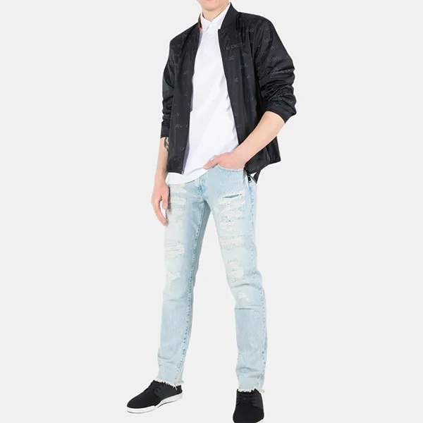 Áo Khoác Nam Armani Exchange 3GZB38 ZNE9Z Màu Đen Size S - Thời trang - Vua Hàng Hiệu