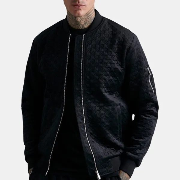 Áo Khoác Nam Boohooman BMM23954 Màu Đen Size S - Thời trang - Vua Hàng Hiệu