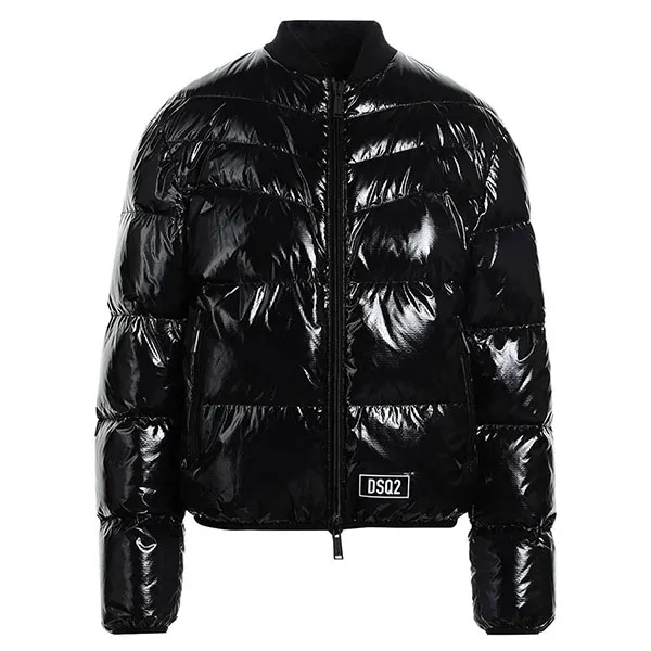 Áo Khoác Nam Dsquared2 Bomber S74AM1278 Màu Đen Size 48