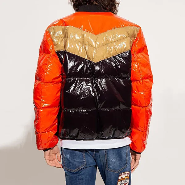 Áo Khoác Nam Dsquared2 Puffer Bomber S74AM1278 Phối Màu Size 48