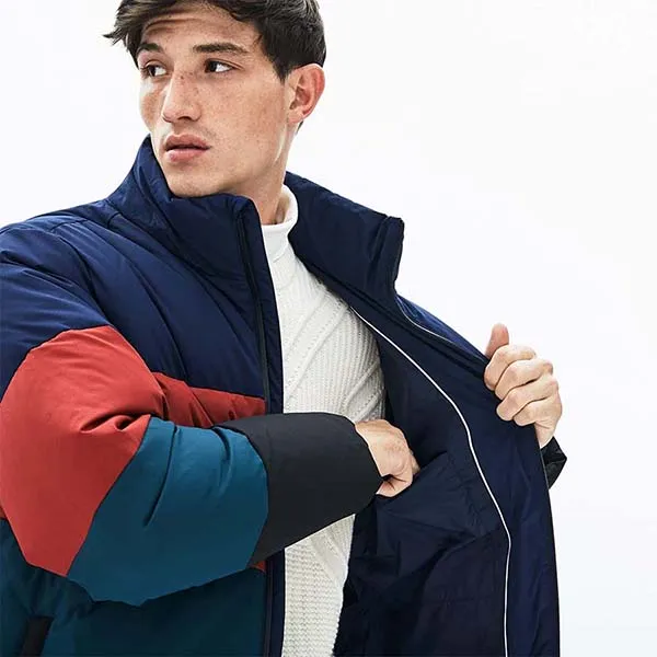 Áo Khoác Nam Lacoste Detachable Hood Down Water-Resistant Taffeta Jacket BH7607 Phối Màu Size 50 - Thời trang - Vua Hàng Hiệu