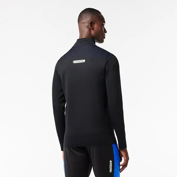 Áo Khoác Nam Lacoste Men's Lacoste Tennis X Daniil Medvedev Post-Match Jacket SH1090 - L5I Màu Đen Size 3 - Thời trang - Vua Hàng Hiệu