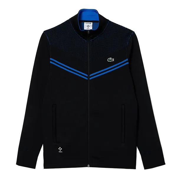 Áo Khoác Nam Lacoste Men's Lacoste Tennis X Daniil Medvedev Post-Match Jacket SH1090 - L5I Màu Đen Size 3 - Thời trang - Vua Hàng Hiệu