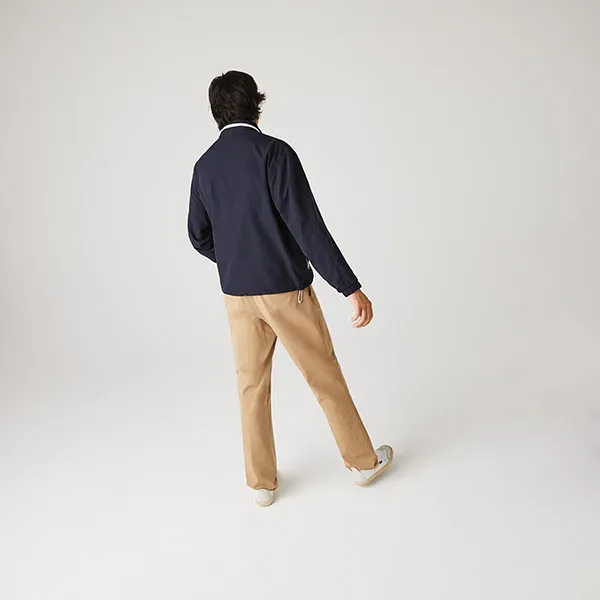 Áo Khoác Nam Lacoste Men's Lightweight Water-Resistant Hooded Windbreake BH1933 HDE Màu Xanh Navy Size 48 - Thời trang - Vua Hàng Hiệu