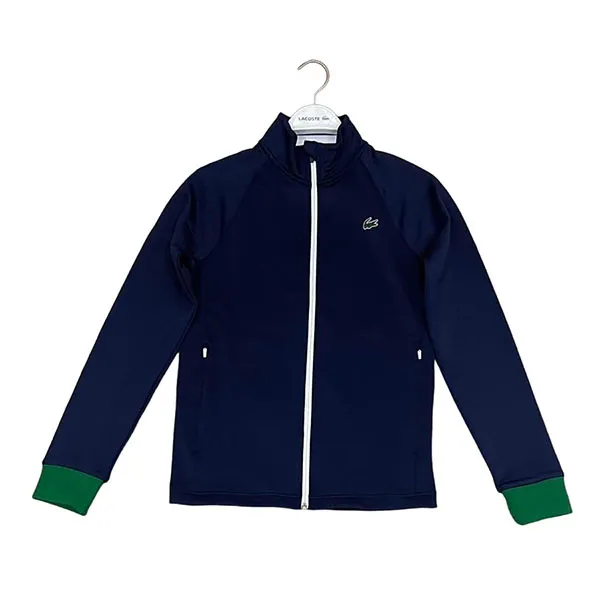 Áo Khoác Nam Lacoste Men's Sport Zippered Golf Jacket Màu Xanh Navy Size 3 - Thời trang - Vua Hàng Hiệu