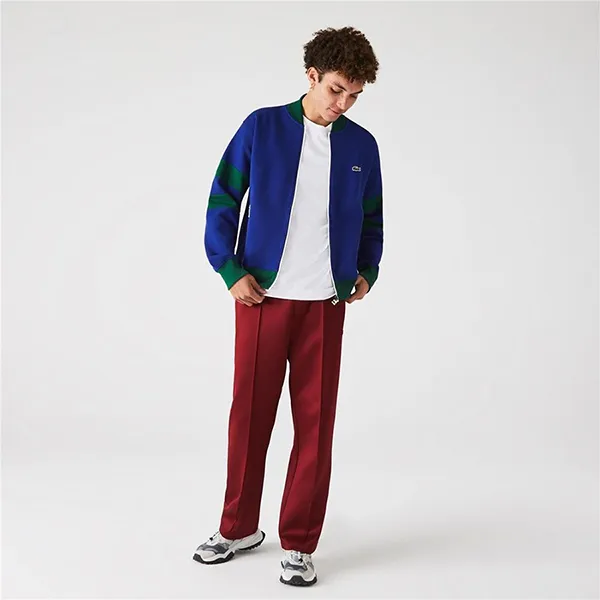 Áo Khoác Nam Lacoste Men's Sweatshirt SH7393 Màu Xanh Size 3 - Thời trang - Vua Hàng Hiệu