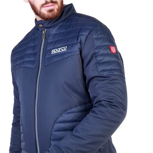 Áo Khoác Nam Sparco Bloomington Blue Jacket BLOOMINGTON_BLUE Màu Xanh Navy Size S - Thời trang - Vua Hàng Hiệu