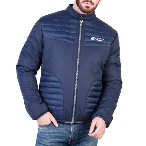 Áo Khoác Nam Sparco Bloomington Blue Jacket BLOOMINGTON_BLUE Màu Xanh Navy Size S - Thời trang - Vua Hàng Hiệu