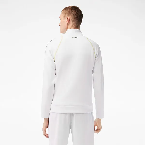 Áo Khoác Nỉ Nam Lacoste Tennis Daniil Medvedev Zipped Sweatshirt SH5220 WUI Màu Trắng Size 3 - Thời trang - Vua Hàng Hiệu
