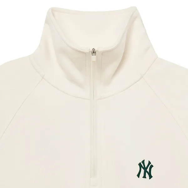 Áo Khoác Nữ MLB New York Yankees 3FMTG0234-50CRD Màu Kem