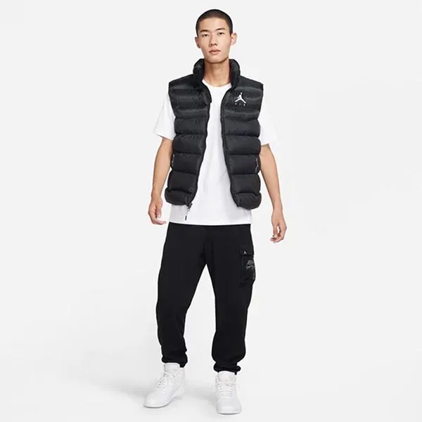 Áo Khoác Phao Nam Nike CN4268-015 Jumpman Men's Winter Padded Màu Đen Size M