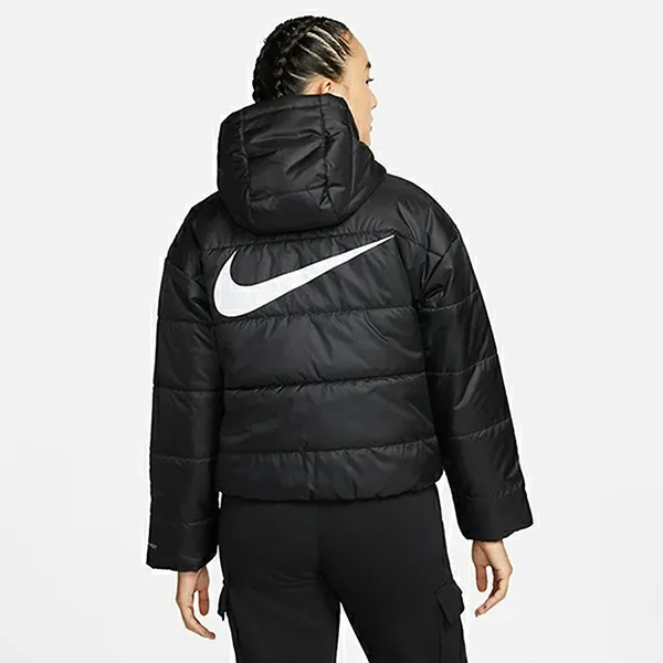 Áo Khoác Phao Nữ Nike NSW Therma FIT Repel Women's Hooded Jacket DJ6996-010 Màu Đen Size M - 4