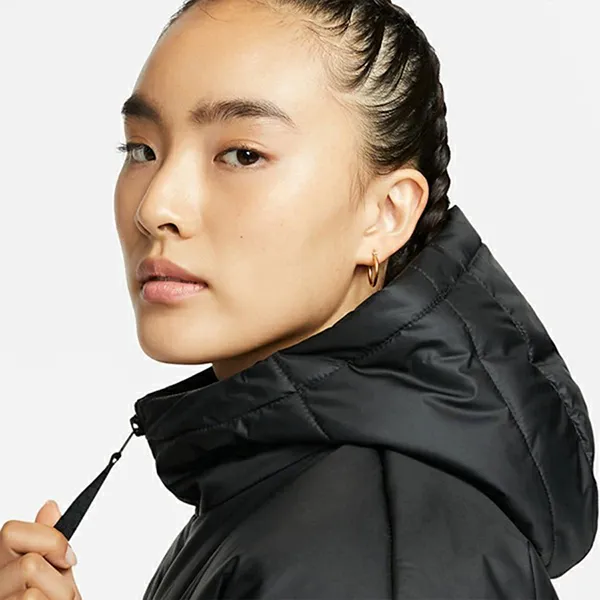 Áo Khoác Phao Nữ Nike NSW Therma FIT Repel Women's Hooded Jacket DJ6996-010 Màu Đen Size M - 5