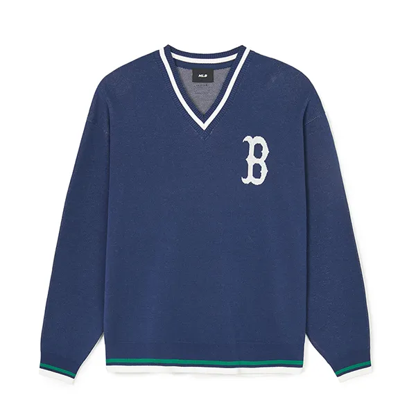 Áo Len MLB Varsity Boston Red Sox 3AKPV0141-43NYS Màu Xanh Navy - Thời trang - Vua Hàng Hiệu