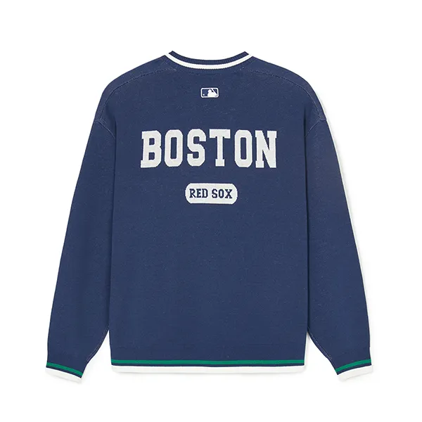 Áo Len MLB Varsity Boston Red Sox 3AKPV0141-43NYS Màu Xanh Navy - Thời trang - Vua Hàng Hiệu