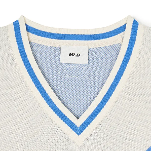 Áo Len MLB Varsity New York Yankees 3AKPV0141-50CRD Màu Kem - Thời trang - Vua Hàng Hiệu