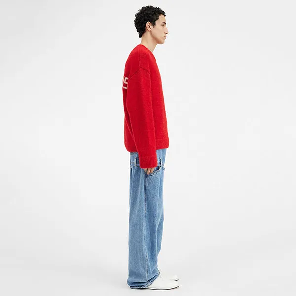 Áo Len Nam Jacquemus Red With Logo Printed 236KN284/2329470 Màu Đỏ - Thời trang - Vua Hàng Hiệu