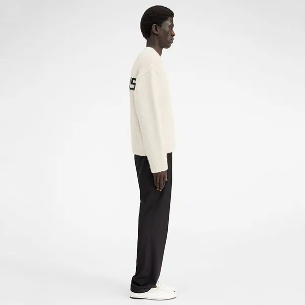 Áo Len Nam Jacquemus White With Logo Printed 236KN284-2329 Màu Trắng - Thời trang - Vua Hàng Hiệu