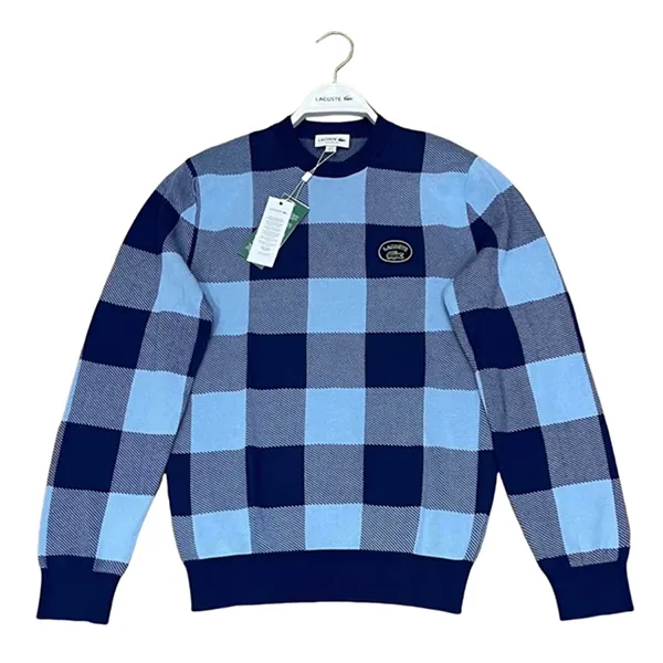 Áo Len Nam Lacoste Men's Sweater Màu Xanh Size 3